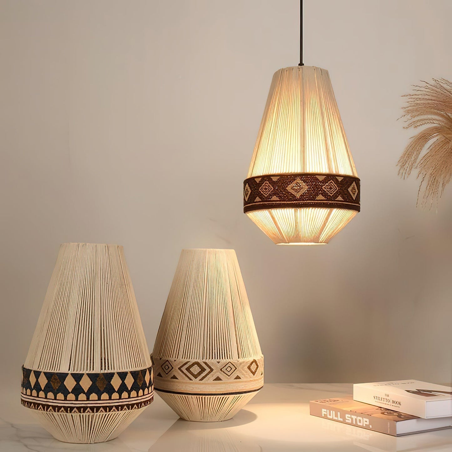 BohoLight – Pendellampe med Frynser i Boheme Design til Stue og Spisestue