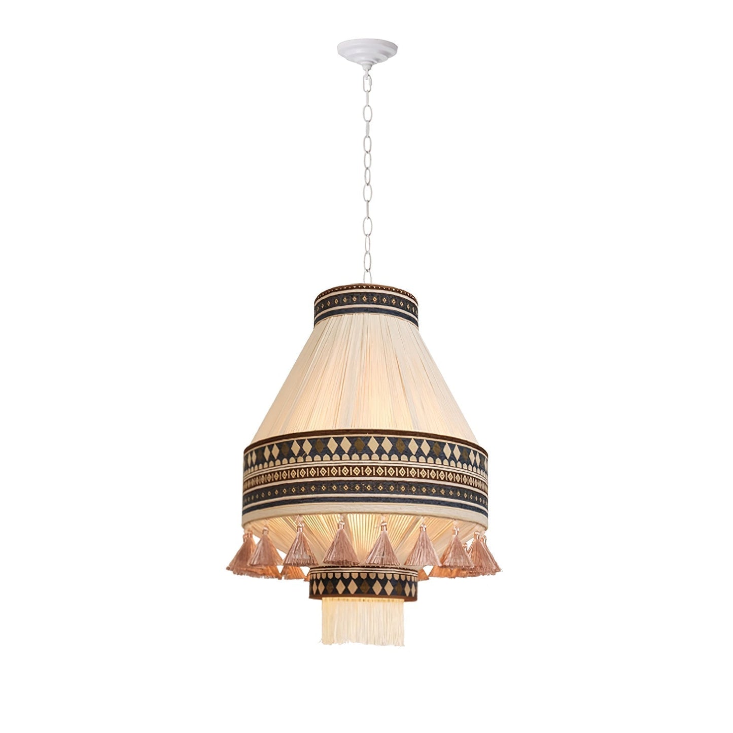 BohoLight – Pendellampe med Frynser i Boheme Design til Stue og Spisestue