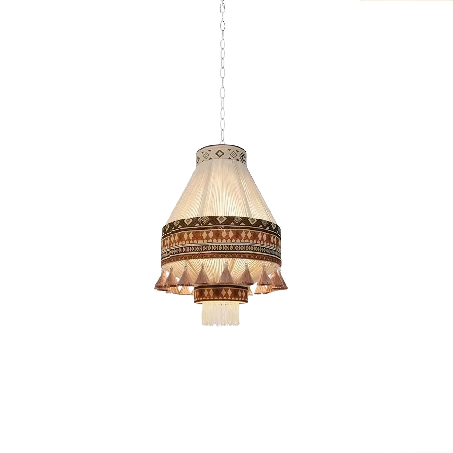 BohoLight – Pendellampe med Frynser i Boheme Design til Stue og Spisestue
