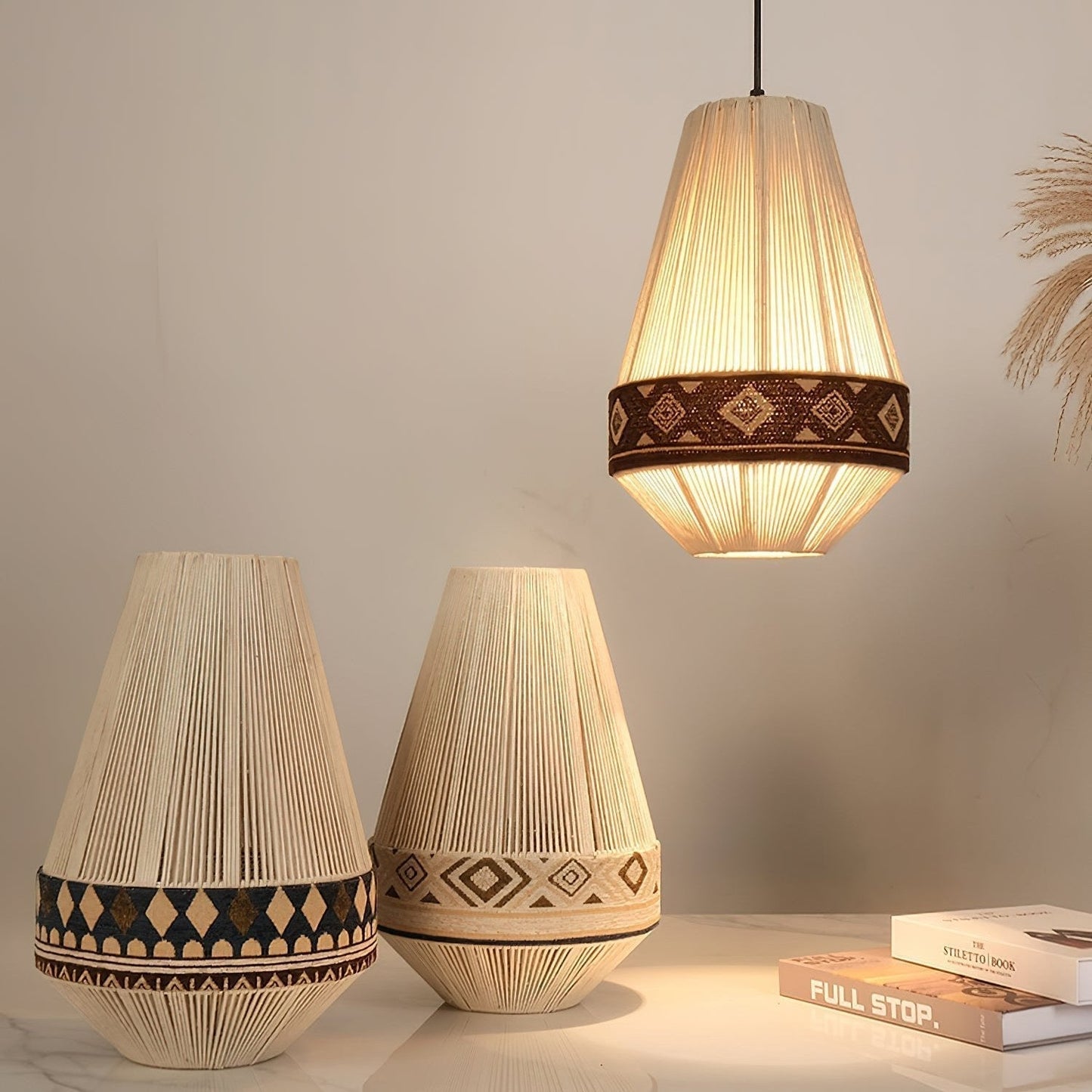 BohoLight – Pendellampe med Frynser i Boheme Design til Stue og Spisestue