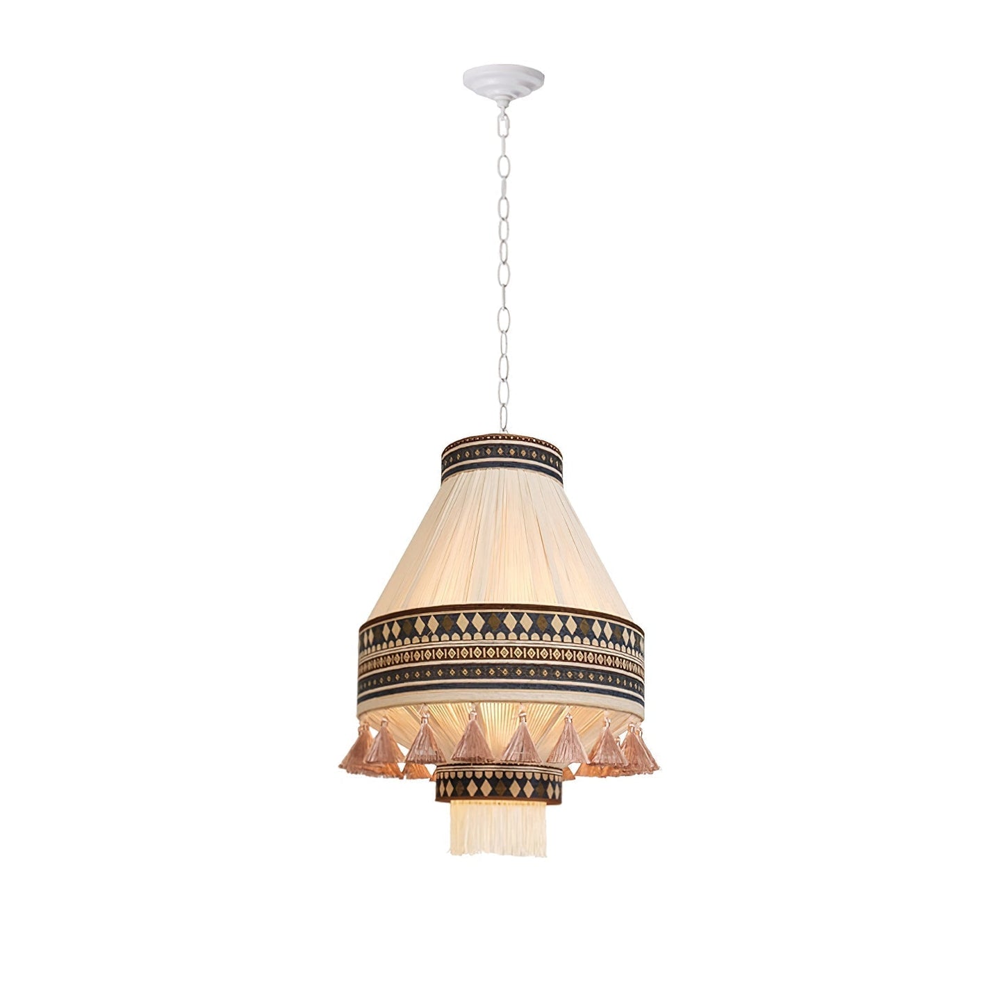 BohoLight – Pendellampe med Frynser i Boheme Design til Stue og Spisestue