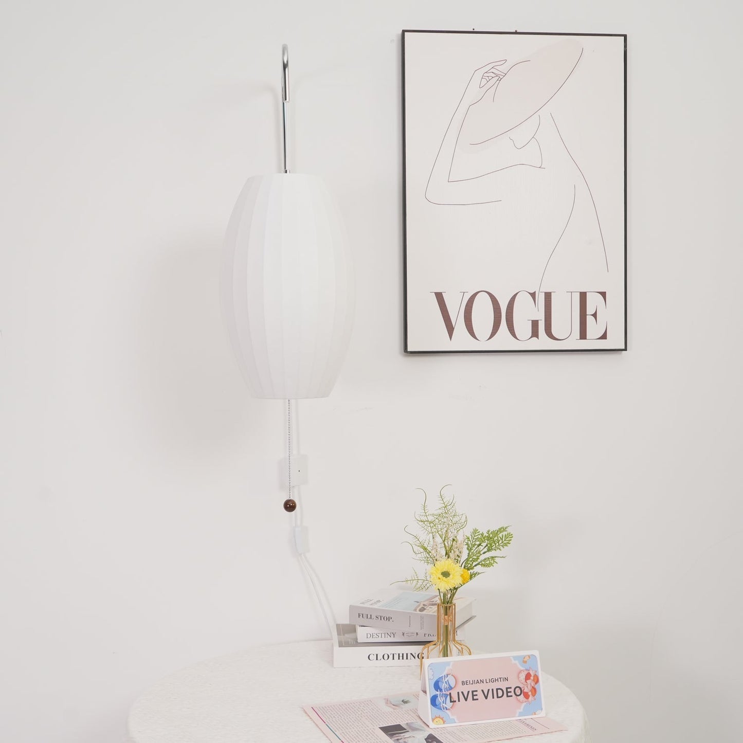 Nelson Glow – Elegant Væglampe i Moderne Design til Stue, Soveværelse og Gang