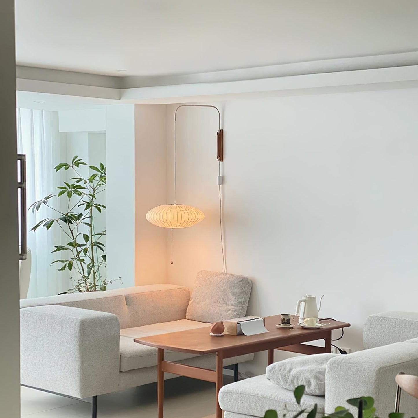 Nelson Glow – Elegant Væglampe i Moderne Design til Stue, Soveværelse og Gang