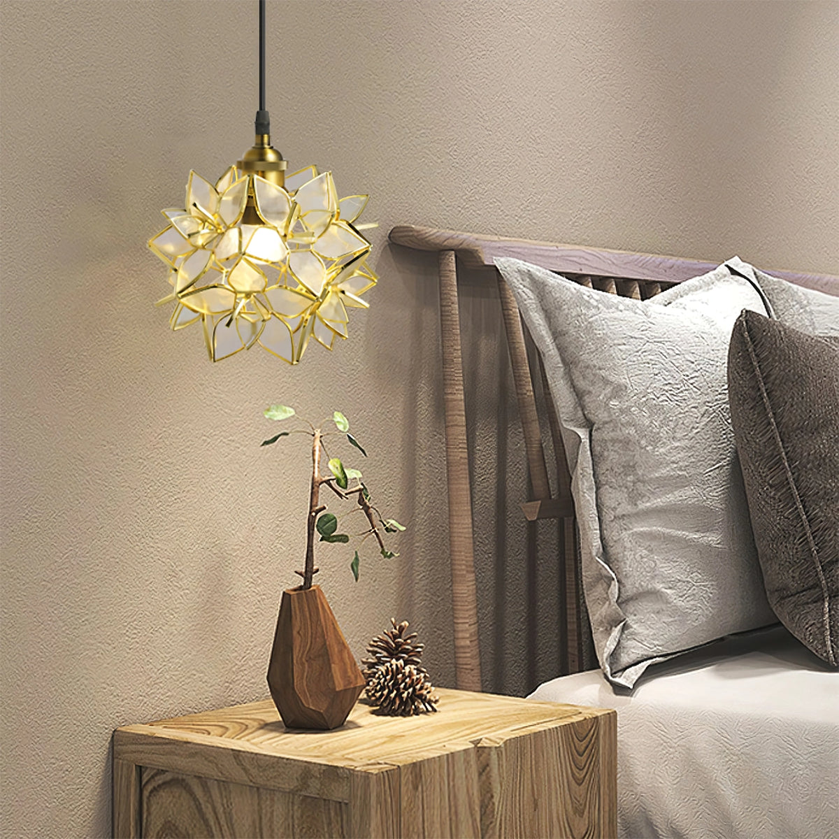 Kapiz – Elegant Pendellampe i Moderne Design til Spisestue, Køkken og Stue