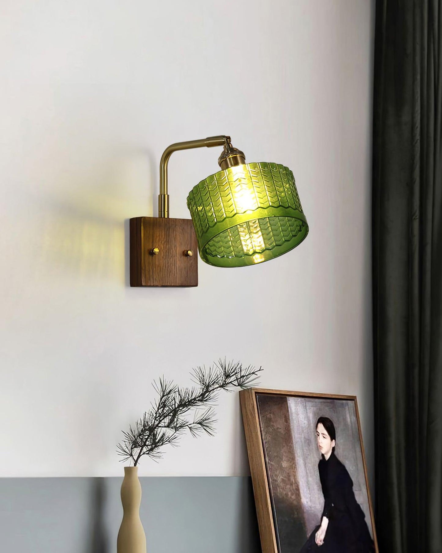 Camela Glow – Elegant Væglampe i Moderne Design til Stue, Soveværelse og Gang