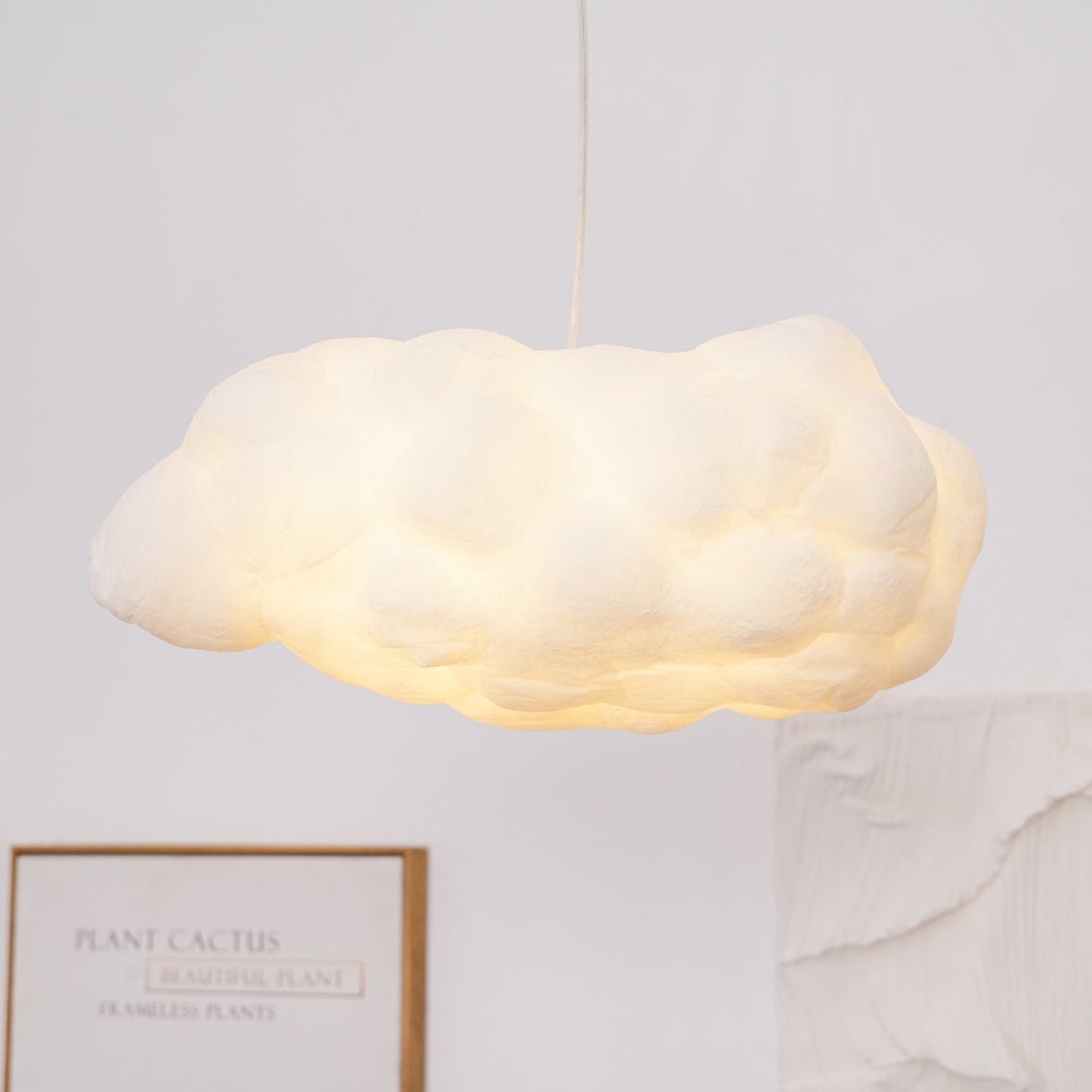 CloudyGlow – Moderne Pendellampe i Blødt Skyinspireret Design til Hygge og Stemning