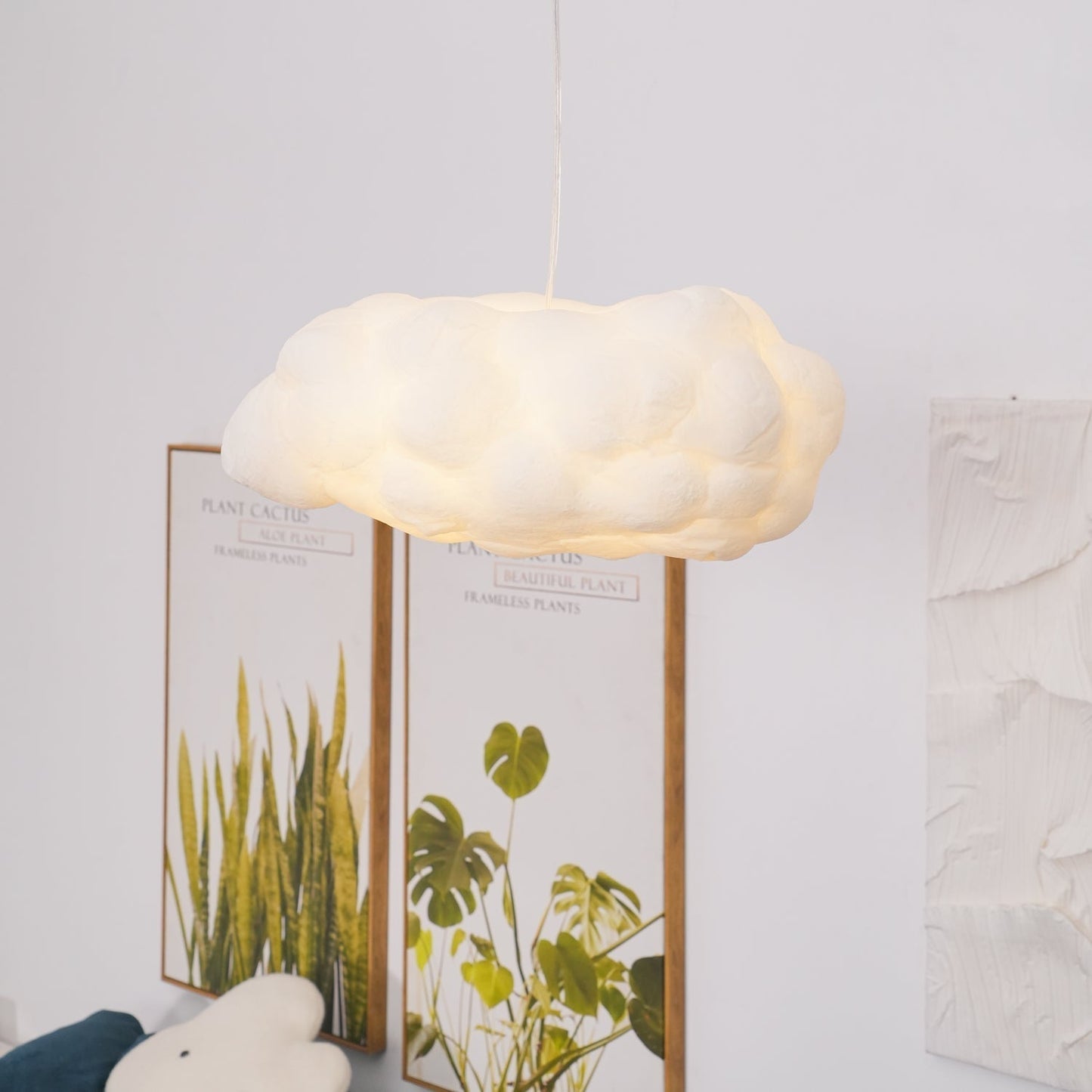 CloudyGlow – Moderne Pendellampe i Blødt Skyinspireret Design til Hygge og Stemning