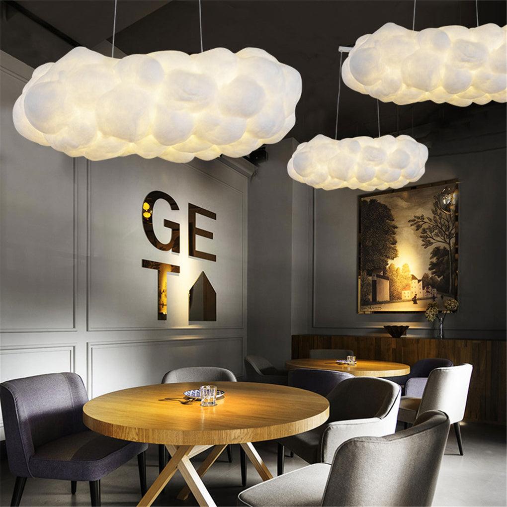 CloudyGlow – Moderne Pendellampe i Blødt Skyinspireret Design til Hygge og Stemning