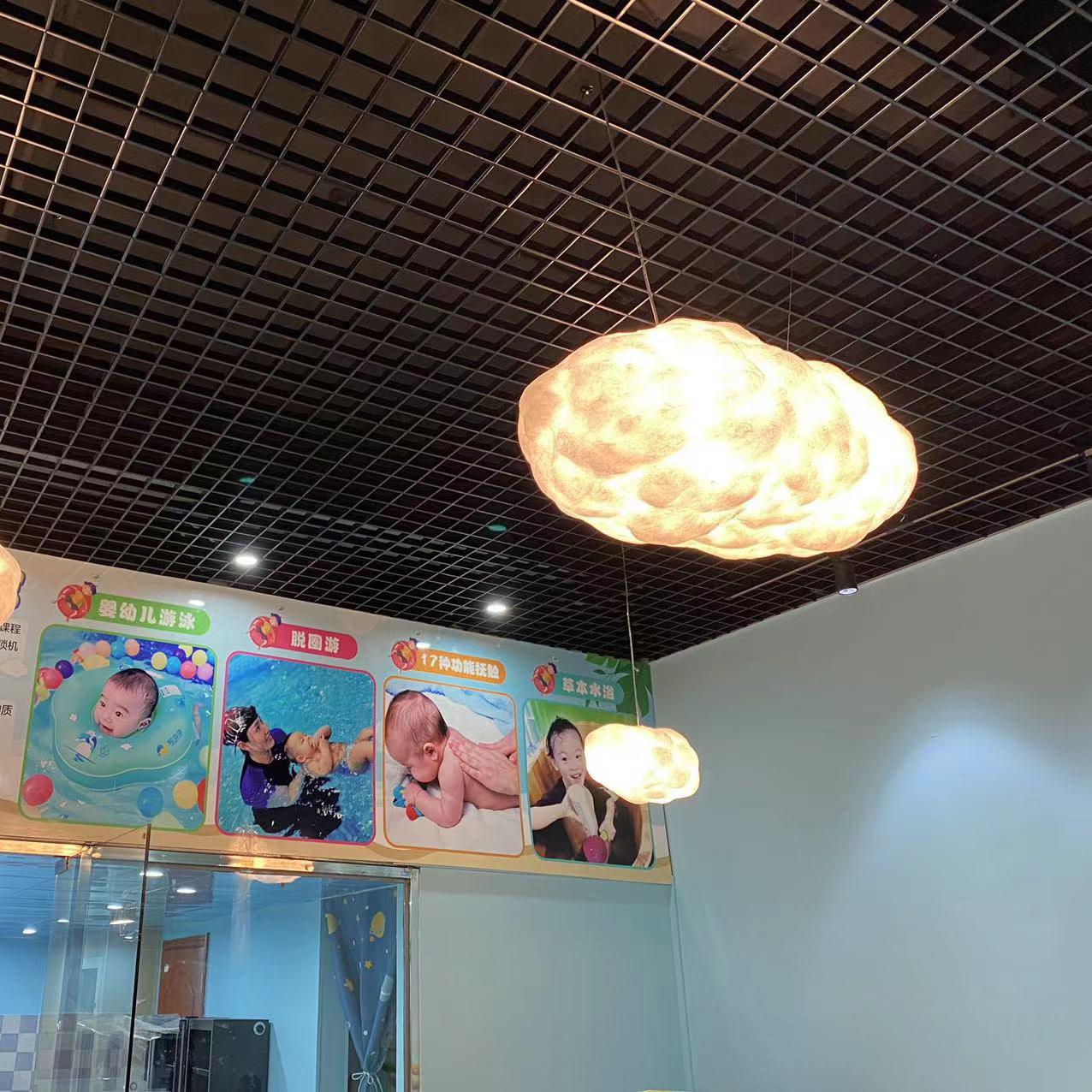 CloudyGlow – Moderne Pendellampe i Blødt Skyinspireret Design til Hygge og Stemning
