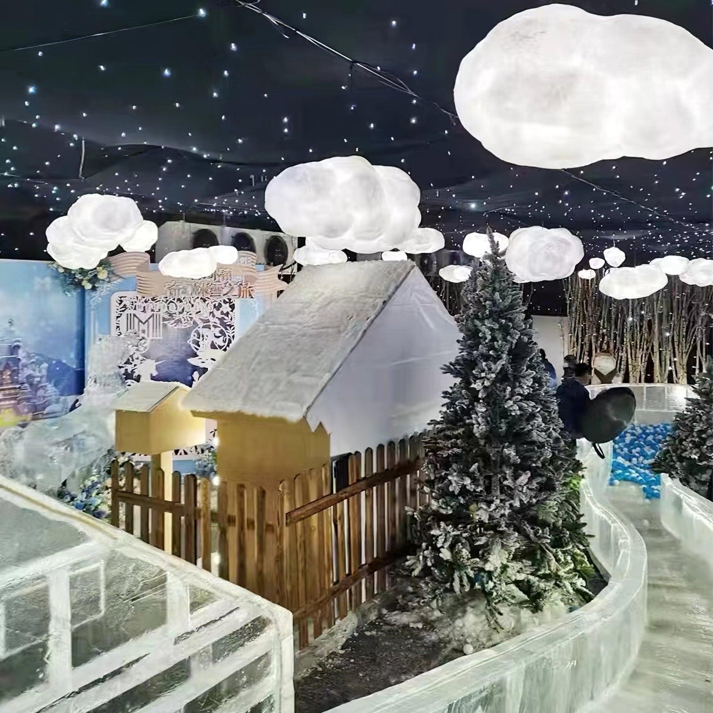 CloudyGlow – Moderne Pendellampe i Blødt Skyinspireret Design til Hygge og Stemning