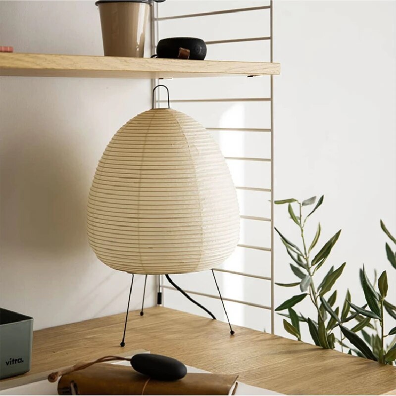 ZenLight – Japanske Rispapirslamper i Traditionelt Design til Hyggelig og Naturlig Belysning