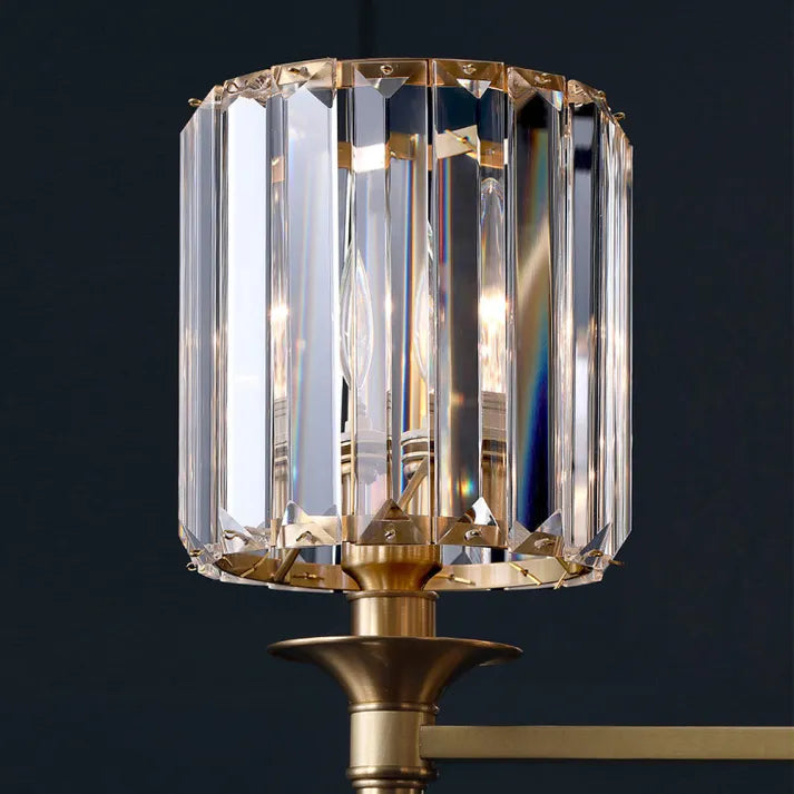 CrystalLuxe Vintage – Eksklusiv Væglampe i Krystal med Elegant Retrodesign