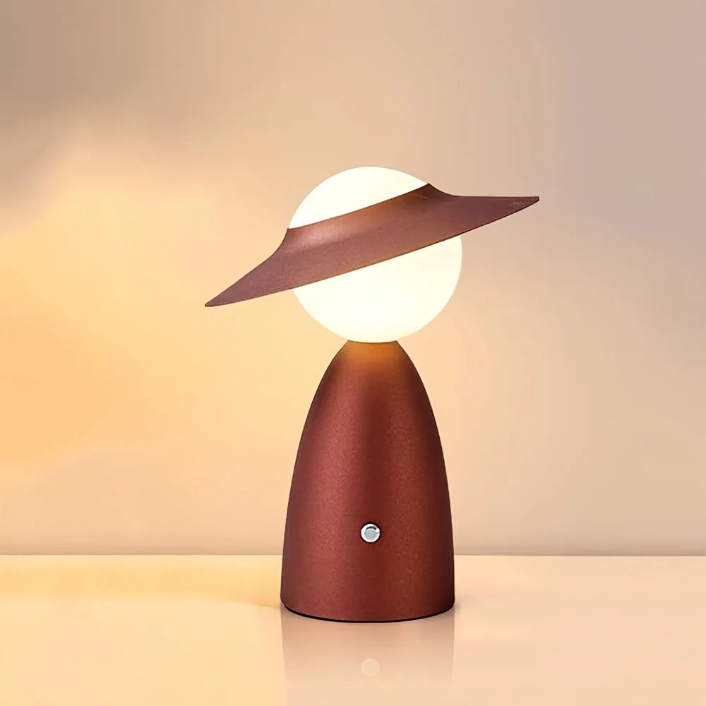 TouchBright – Trådløs Genopladelig LED Lampe med Touch Betjening