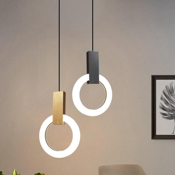 Nordic Ring – Moderne LED Pendellampe i Nordisk Design til Spisestue og Stue