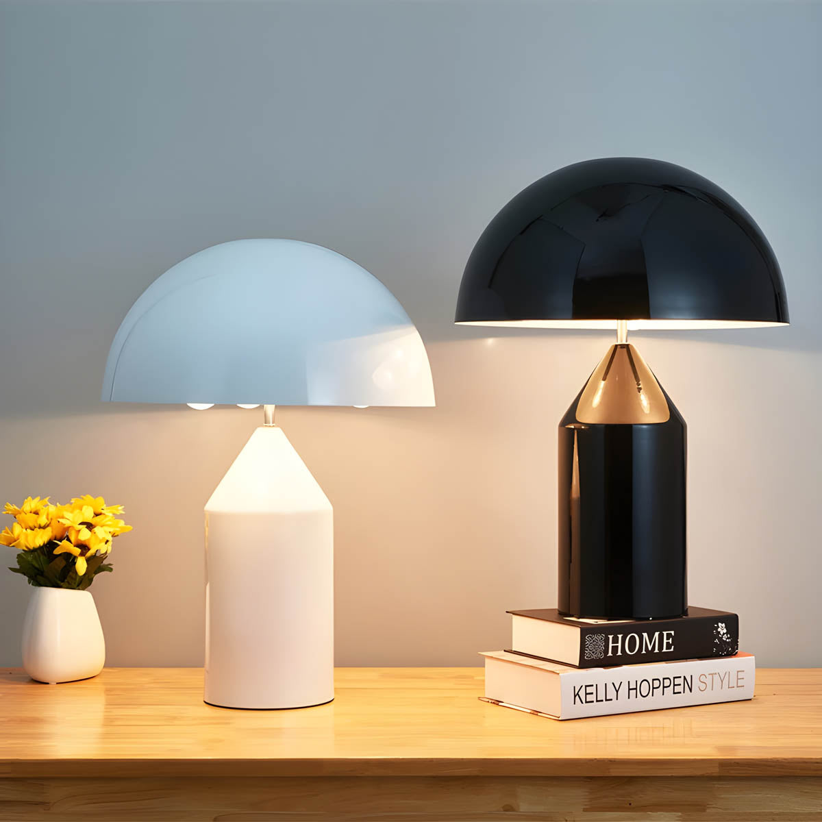 ESTILO – Moderne Bordlampe i Elegant Design til Stue, Soveværelse og Kontor