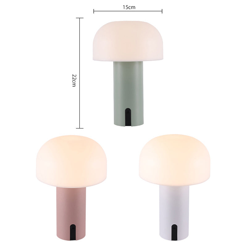 Champignon bordlampe i europæisk design – Elegant moderne lampe til stue, soveværelse og kontor