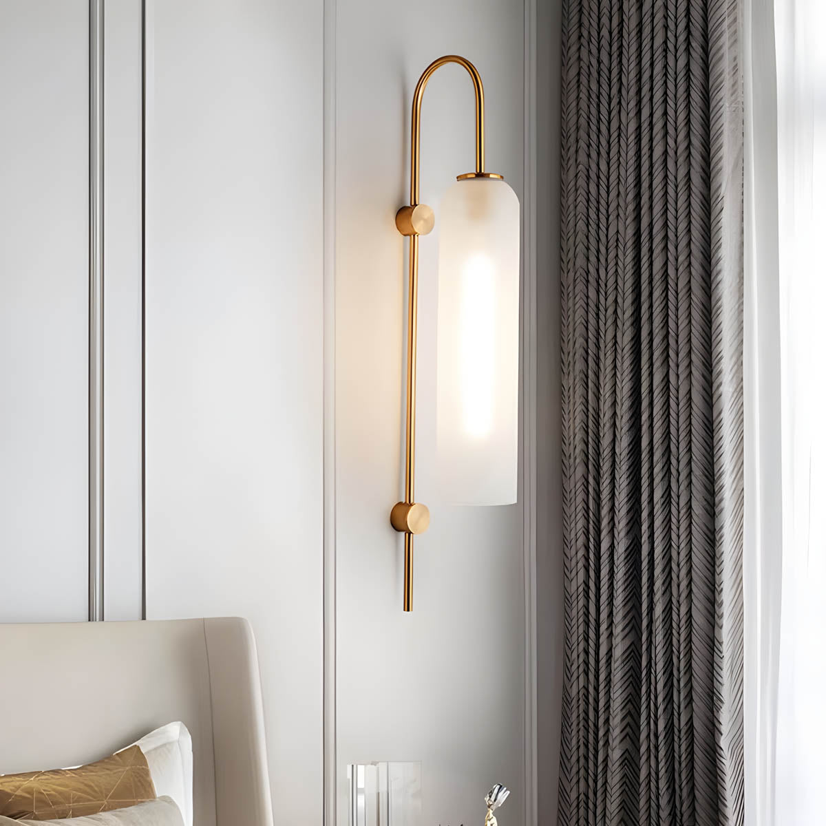 Fontana Glow – Elegant Væglampe i Tidløst Design til Stemningsfuld Belysning Inde og Ude