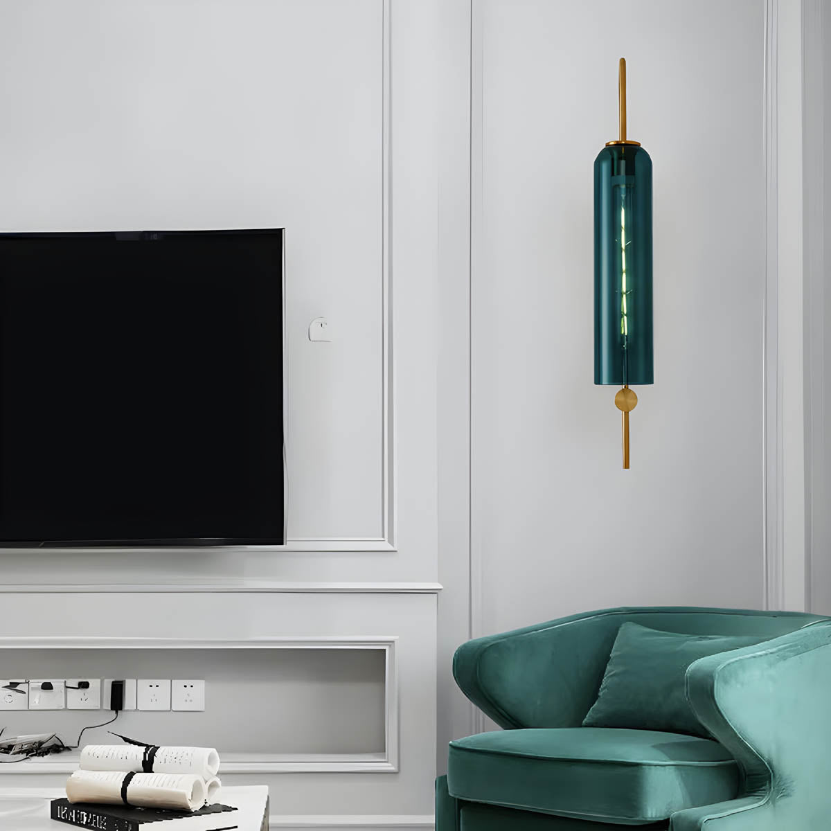 Fontana Glow – Elegant Væglampe i Tidløst Design til Stemningsfuld Belysning Inde og Ude