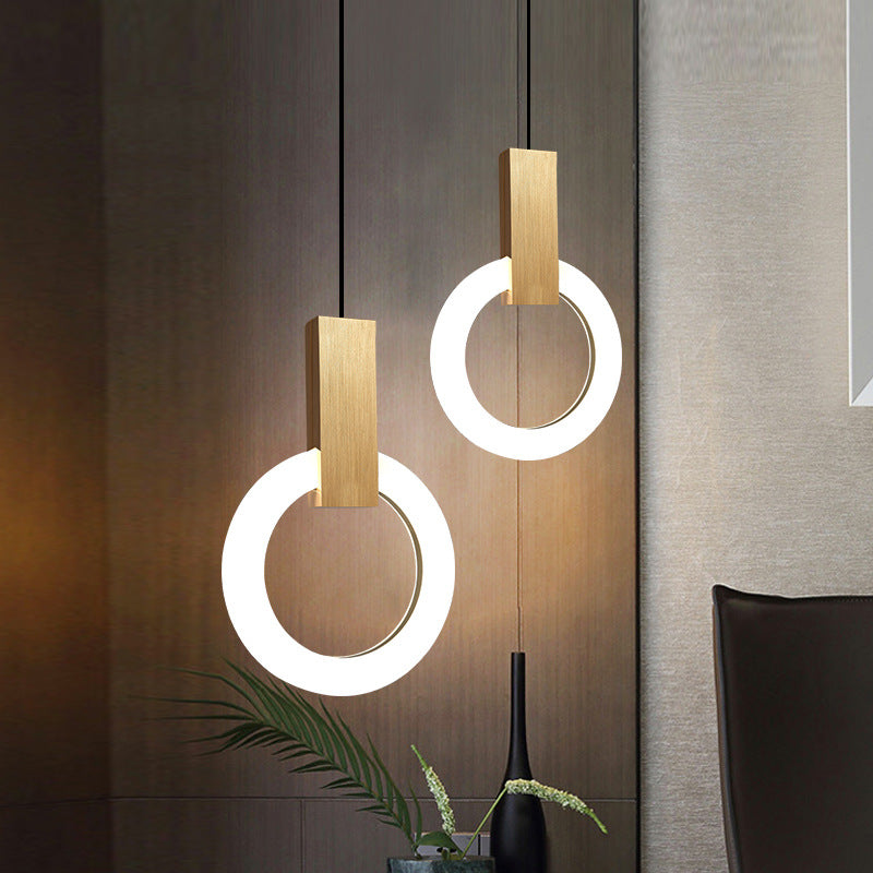 Nordic Ring – Moderne LED Pendellampe i Nordisk Design til Spisestue og Stue