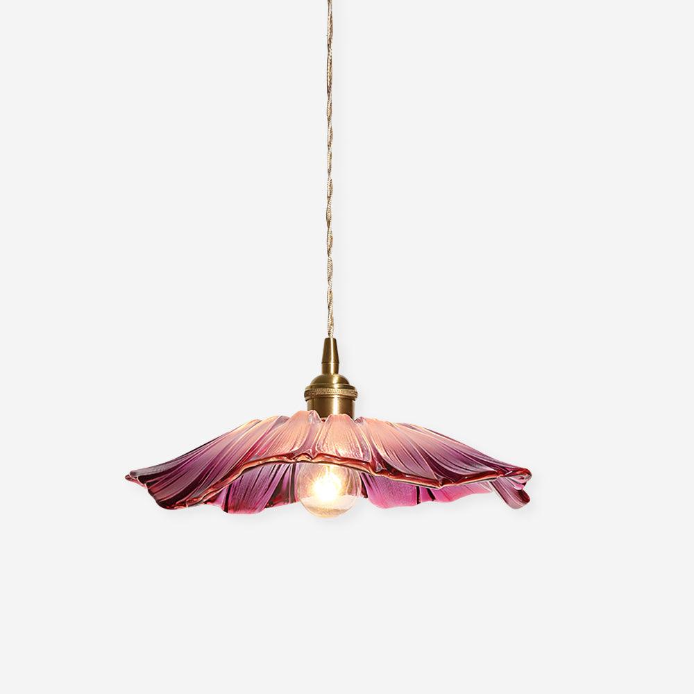FloraGlass Pendant – Elegant Pendellampe i Blomsterglas til Romantisk og Dekorativ Indretning