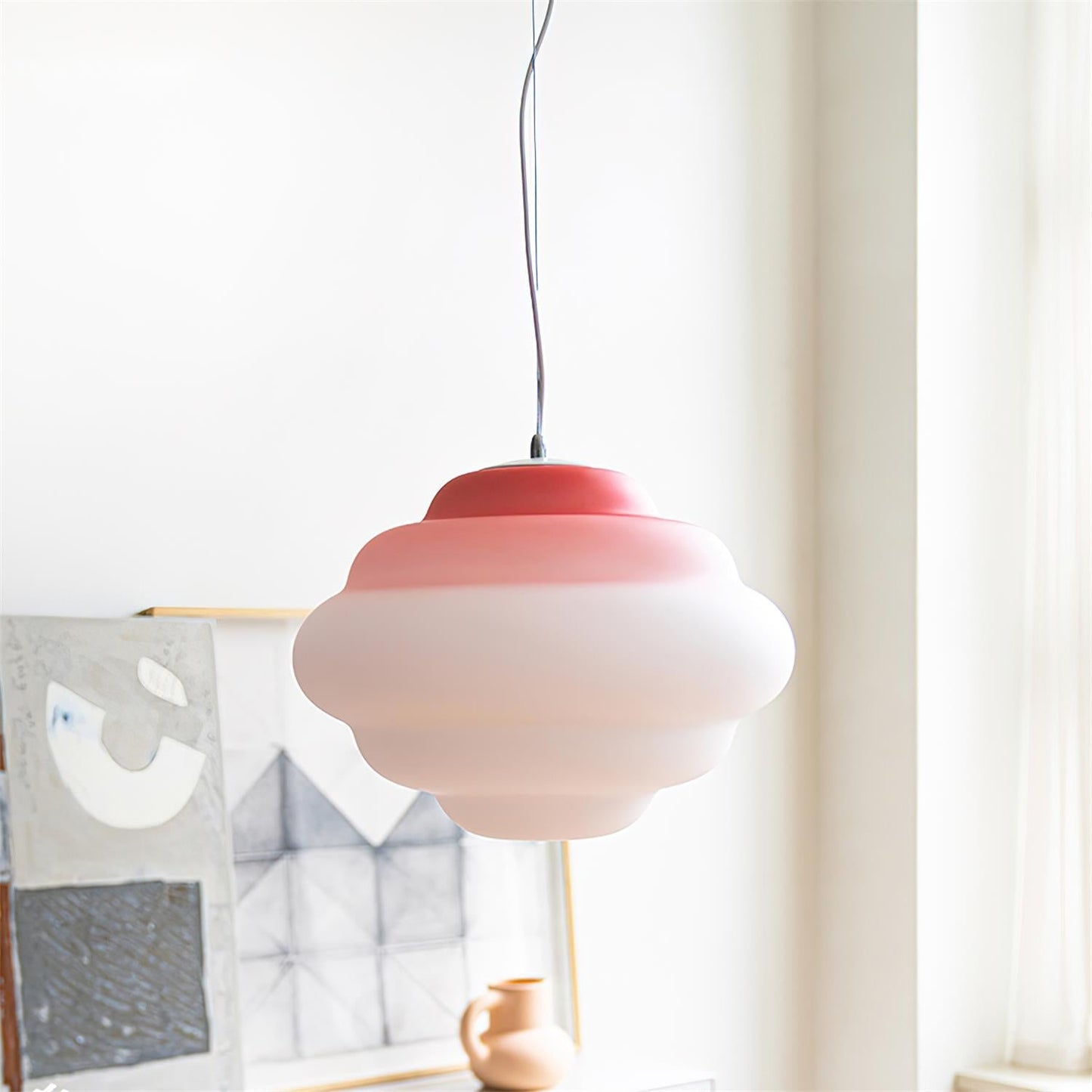 Gradient Cloudy – Unik Pendellampe i Blødt Skyinspireret Design til Stue og Spisestue