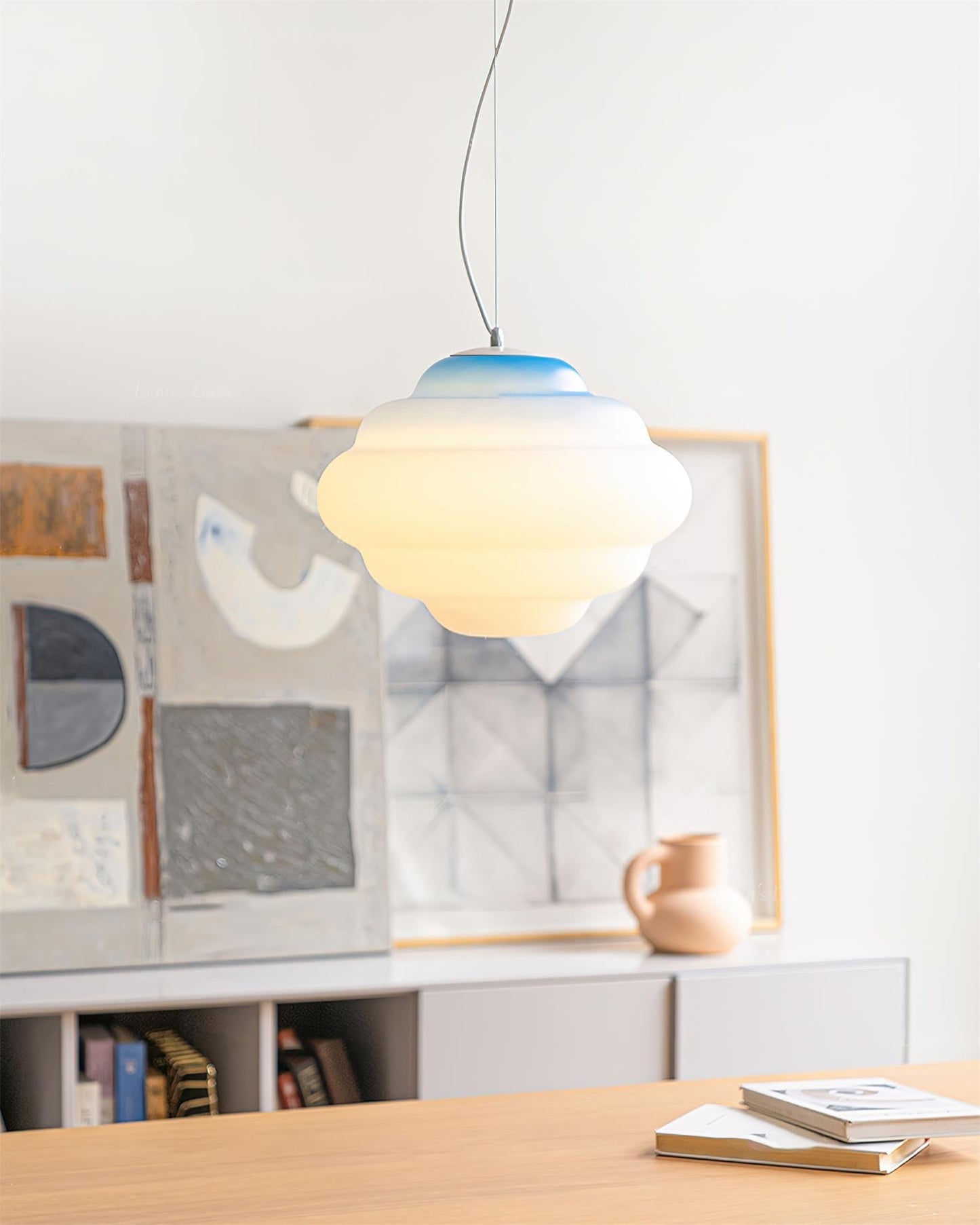 Gradient Cloudy – Unik Pendellampe i Blødt Skyinspireret Design til Stue og Spisestue