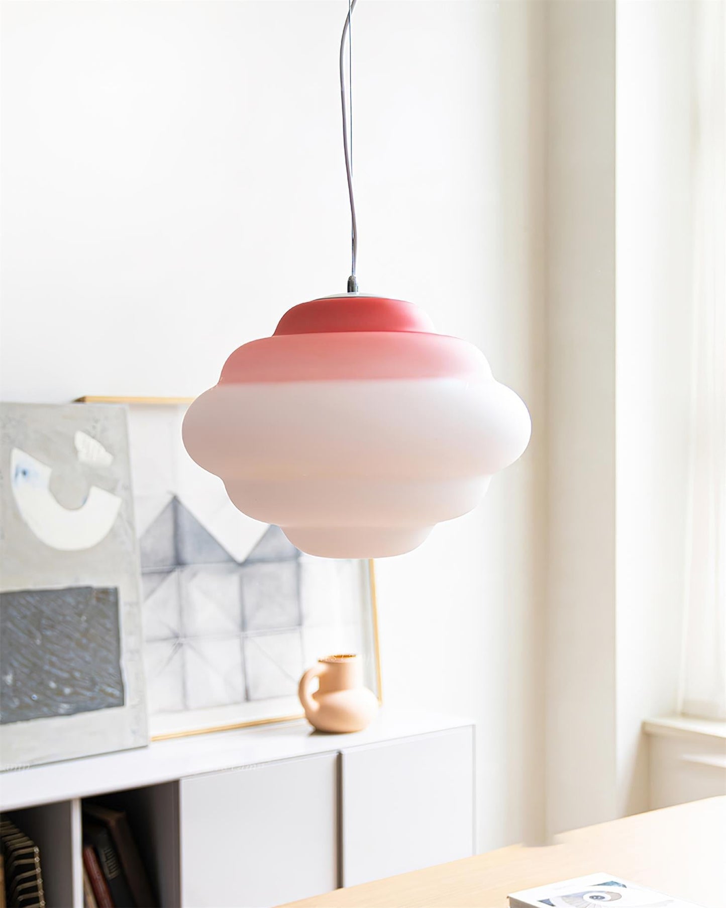 Gradient Cloudy – Unik Pendellampe i Blødt Skyinspireret Design til Stue og Spisestue