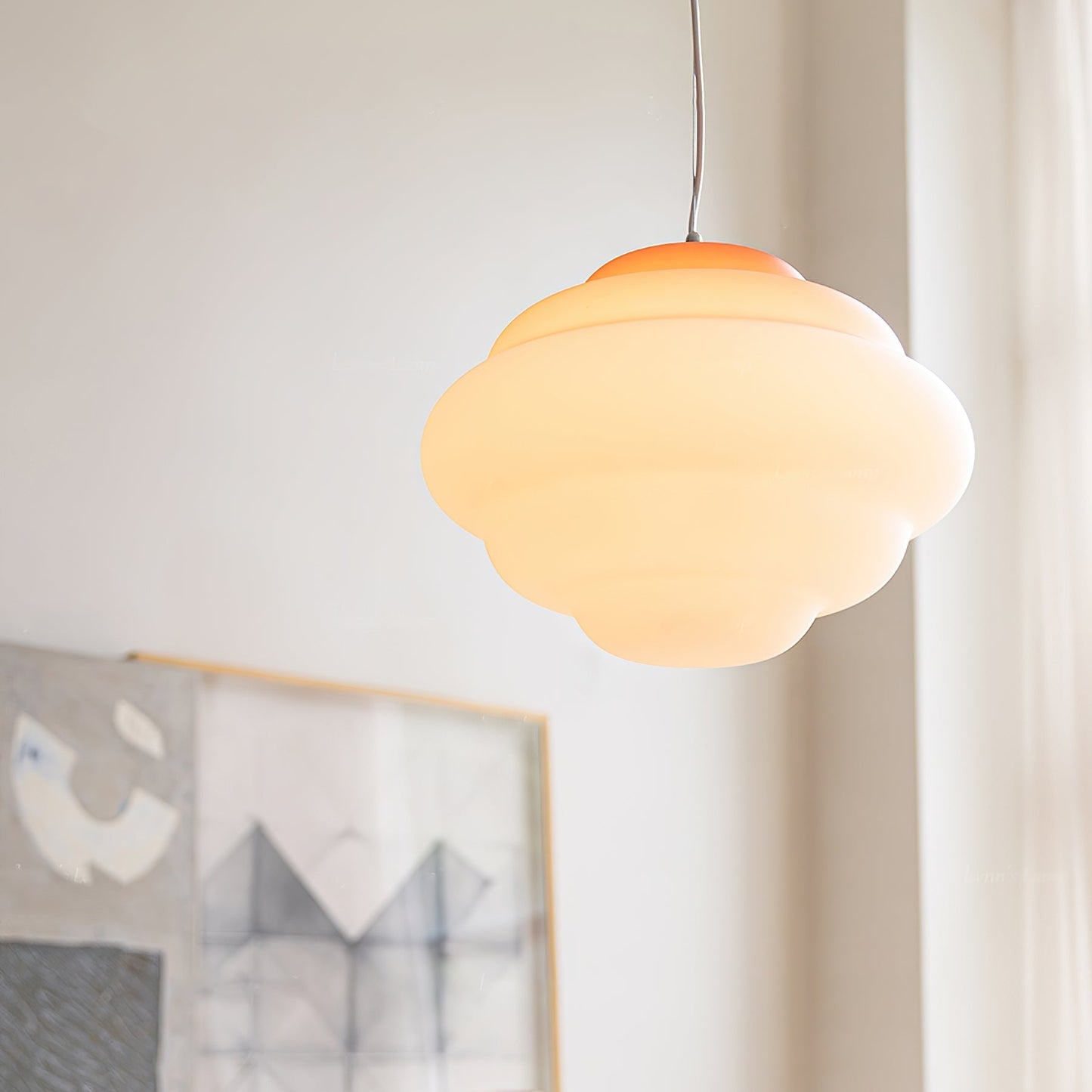 Gradient Cloudy – Unik Pendellampe i Blødt Skyinspireret Design til Stue og Spisestue