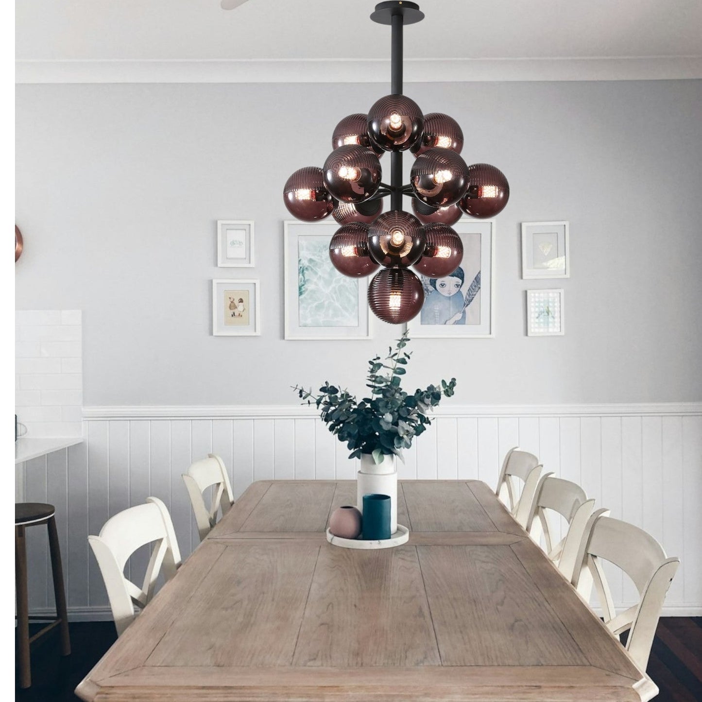 Grape pendel lampe – Moderne stilfuld hængelampe til stue, køkken og spisestue