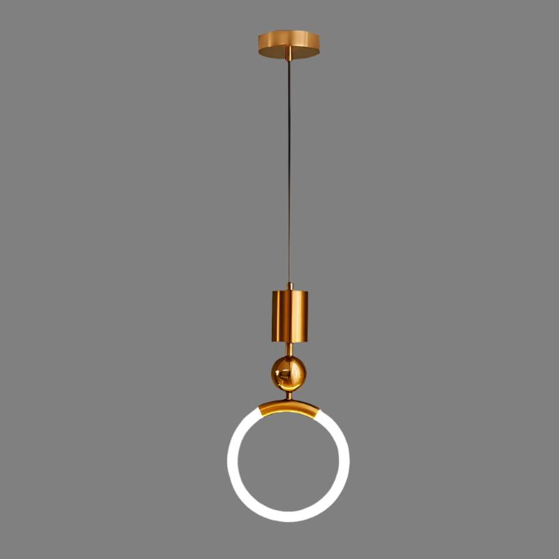 Nordic Simple – Enkel LED Pendellampe i Moderne Nordisk Design til Spisestue og Stue