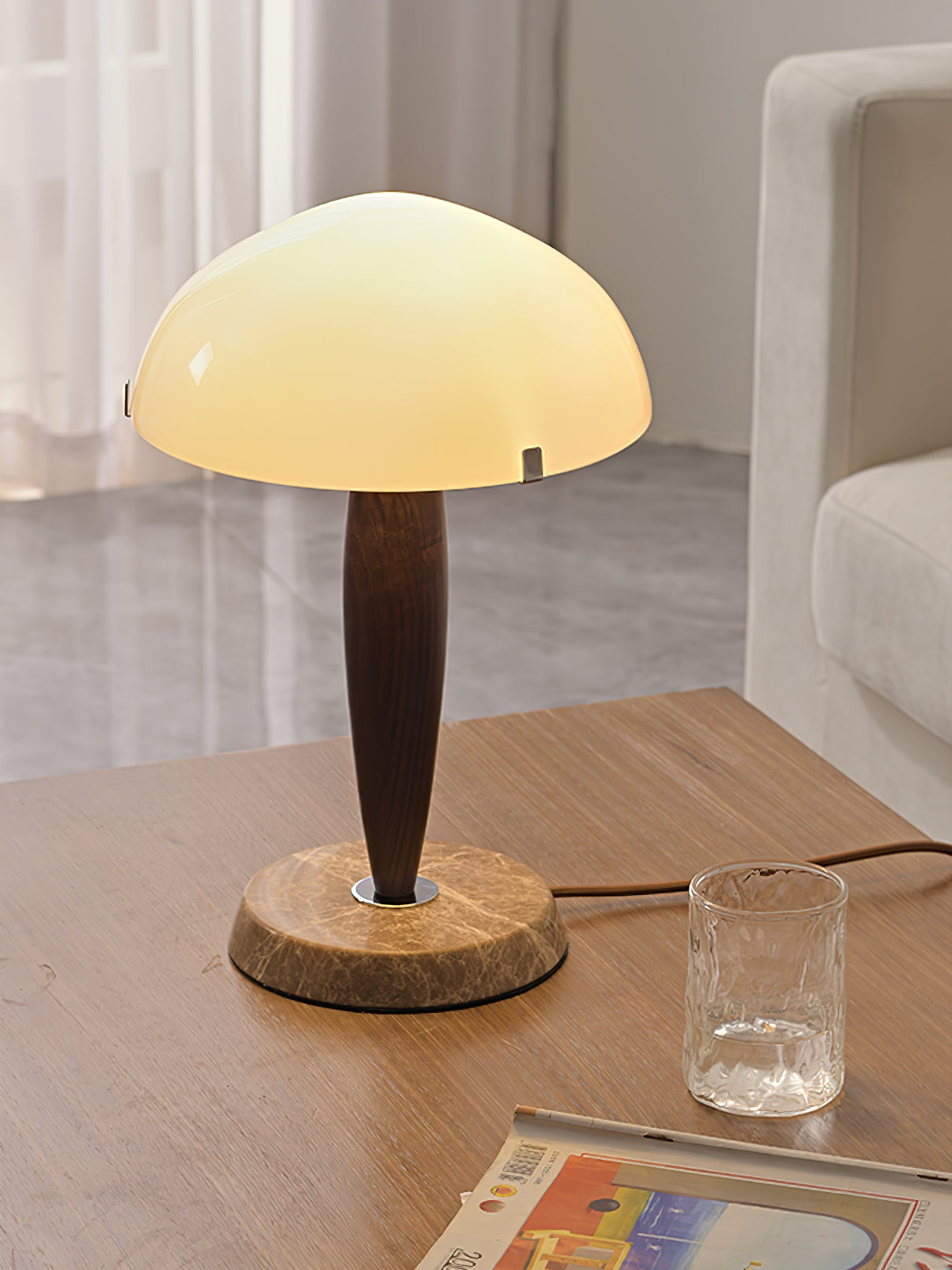 Herman Glow – Moderne Bordlampe i Elegant Design til Stue, Soveværelse og Kontor