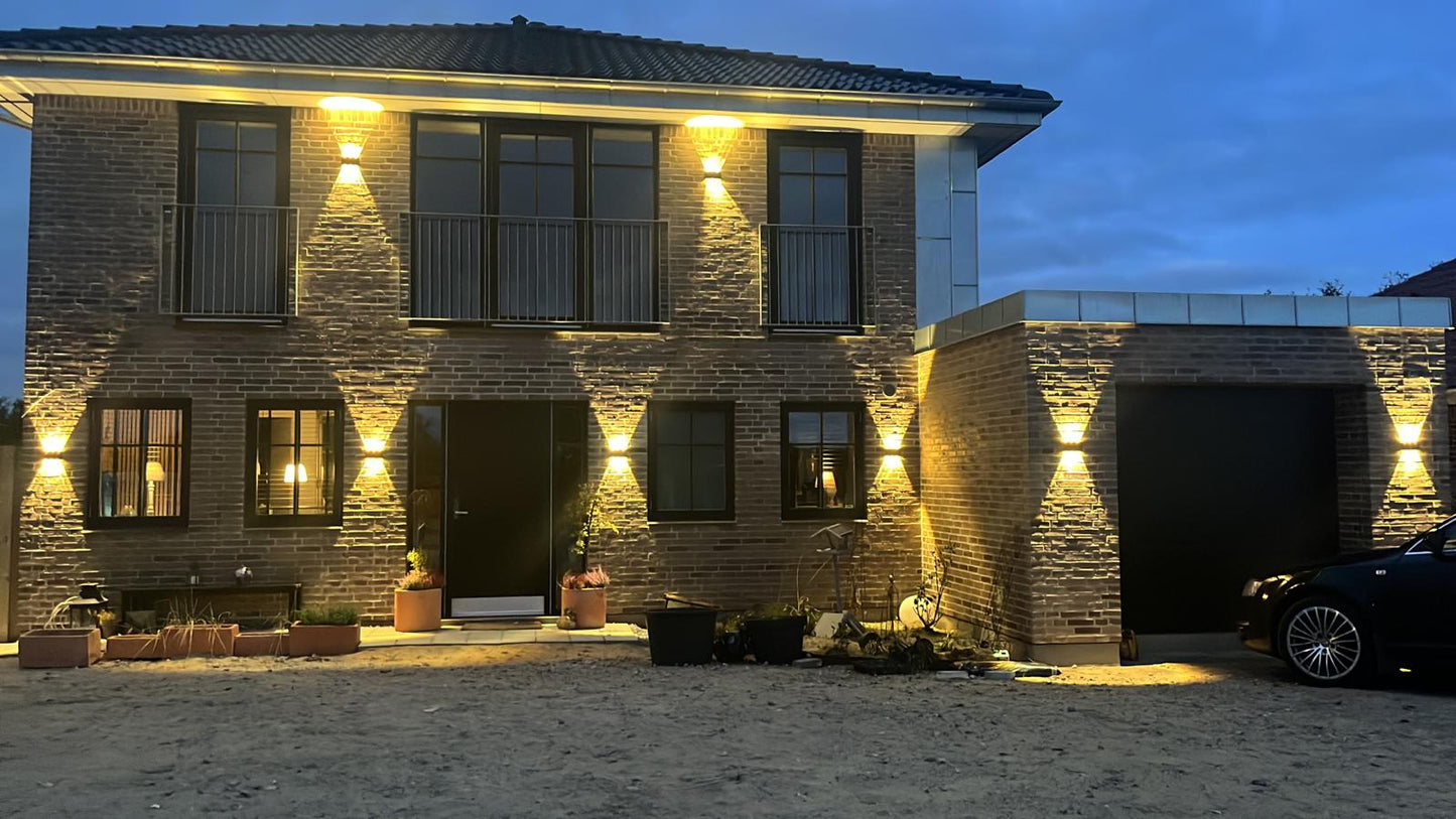 Eleganță și lumină cu Ortelo - Lampa de perete albă de 6W și 17cm