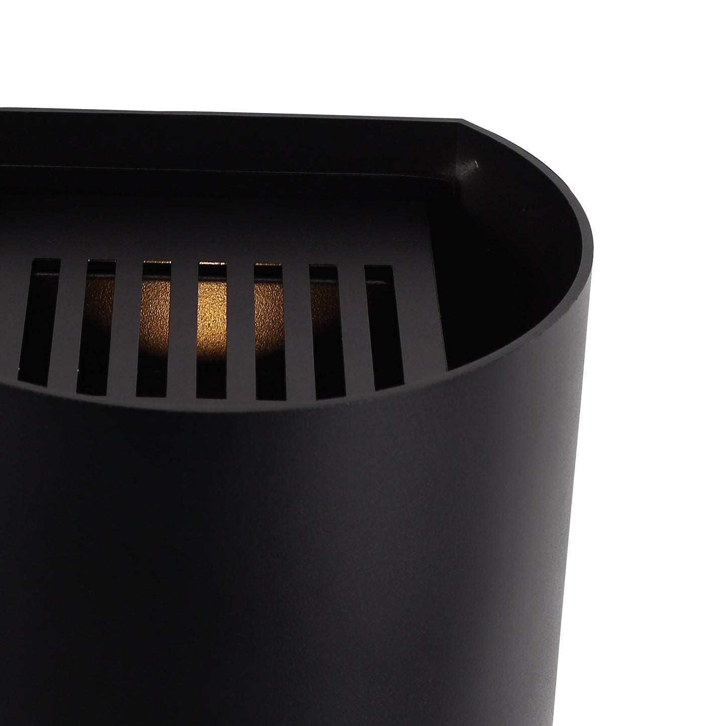 Udendørs Væglampe i Sort med 6W Sunset Rund IP65 – Perfekt til Udendørs Belysning