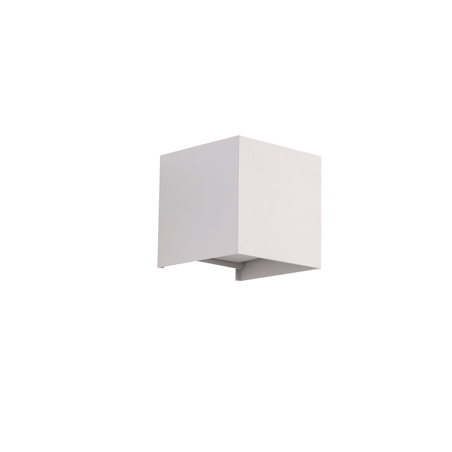 Sølvfarvet IP65 6W Udendørs Væglampe med Smuk Sunset Design