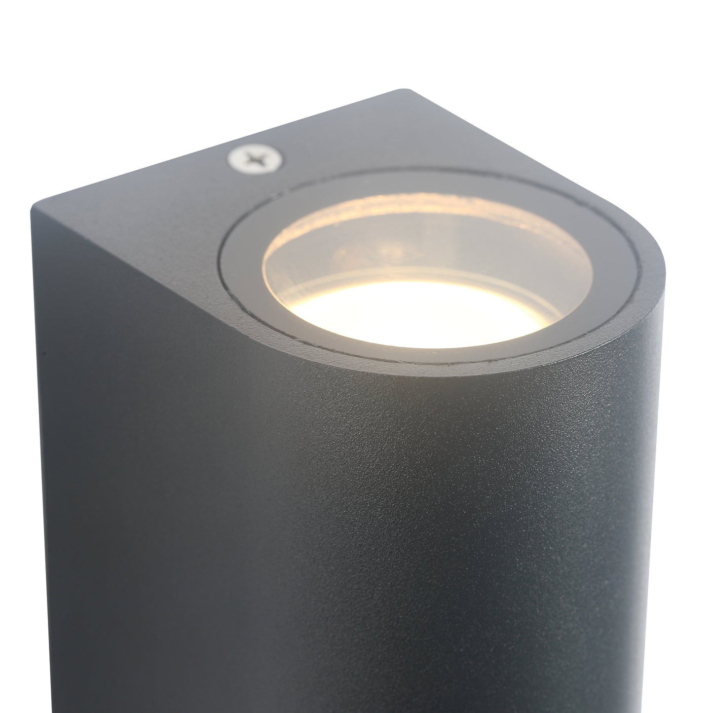 Udendørs Up/Down Runde GU10 Væglampe i Sort – Elegant LED Belysning til Udendørsbrug