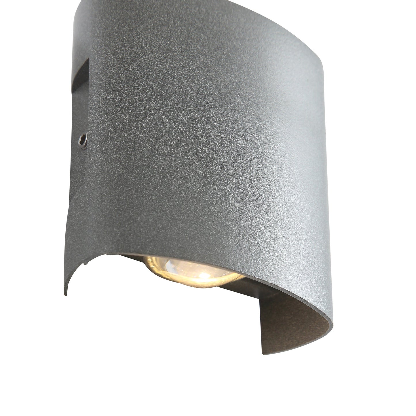 Stylish Ortelo 2W 7cm Grå Væglampe til Moderne Hjem