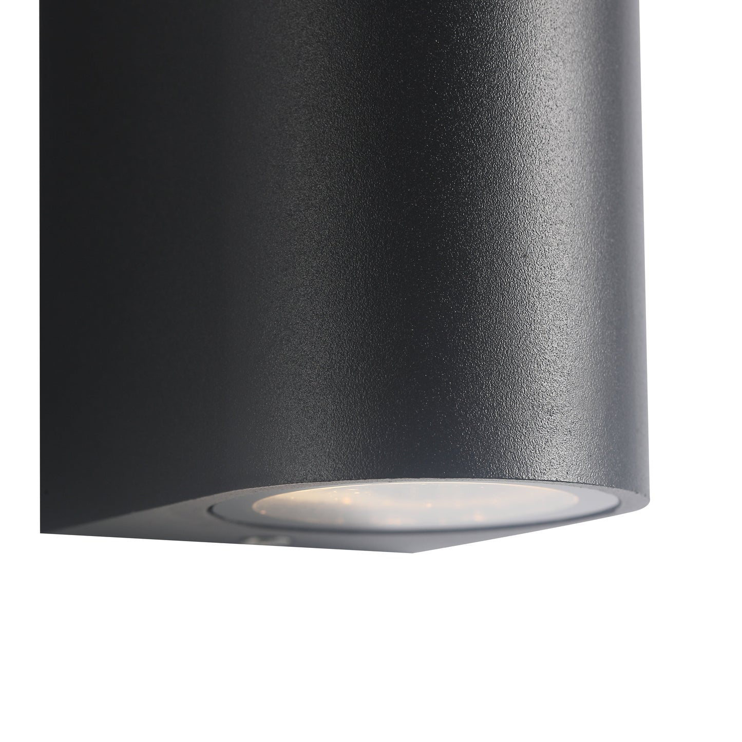 Udendørs Up/Down Runde GU10 Væglampe i Sort – Elegant LED Belysning til Udendørsbrug