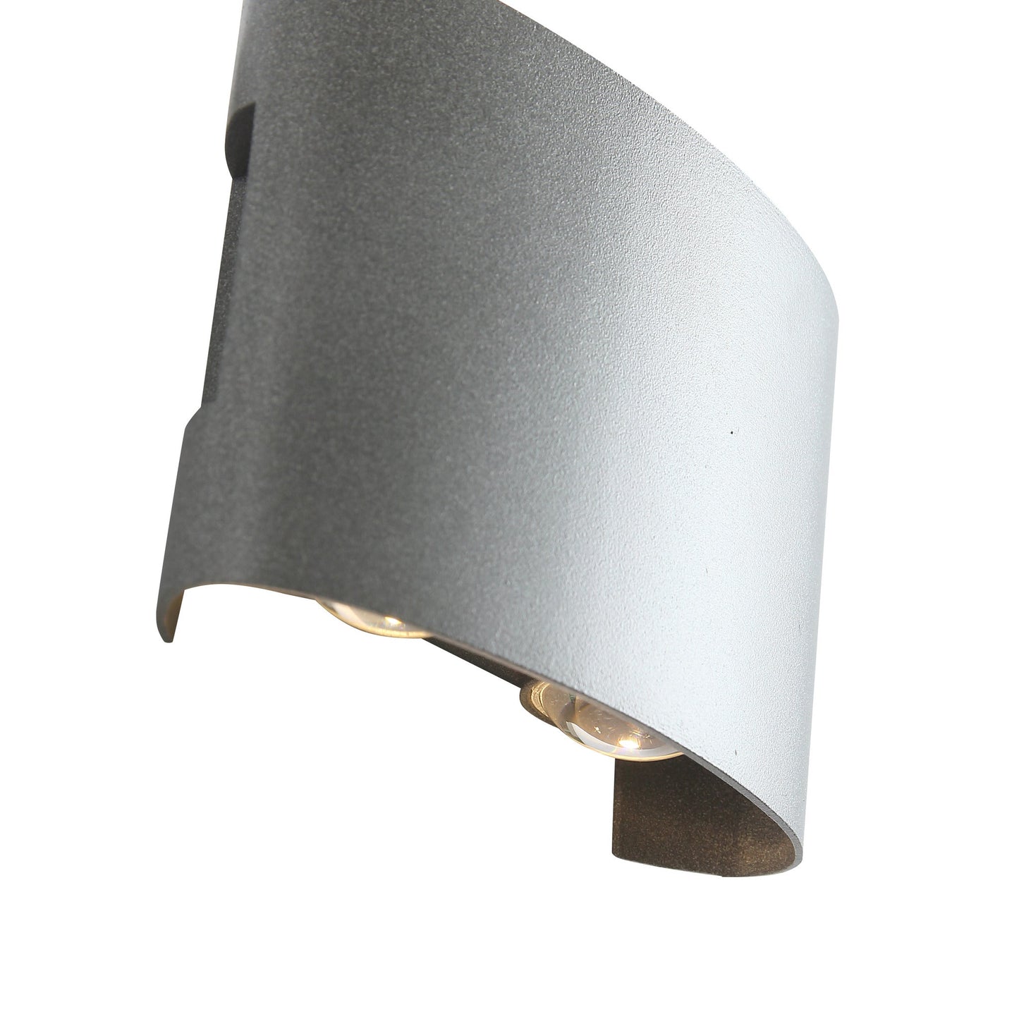 Elegant 4W 12cm Grå Væglampe til Perfekt Belysning