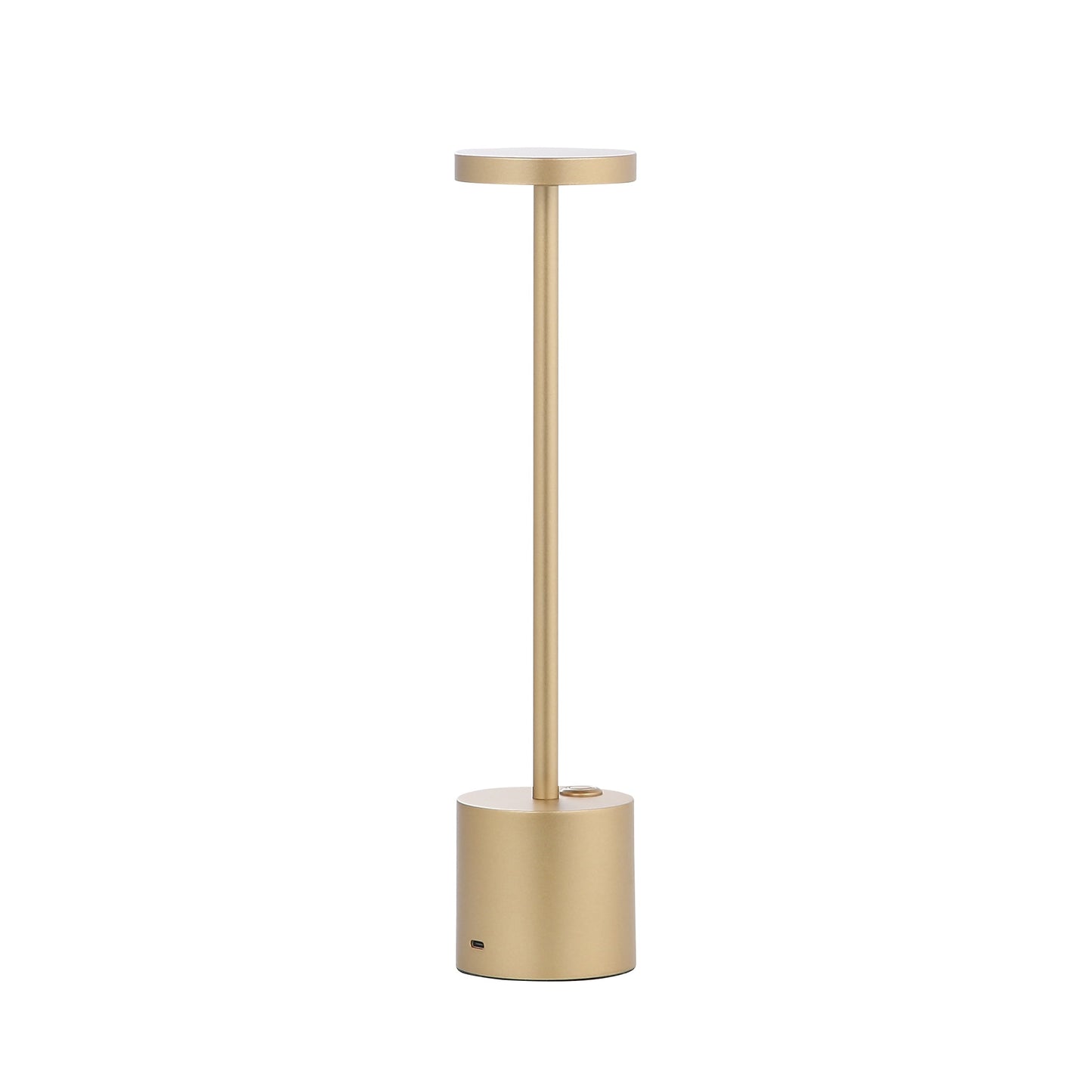 Eksklusiv Bologna LED Trådløs Bordlampe i Messing for Elegant Belysning