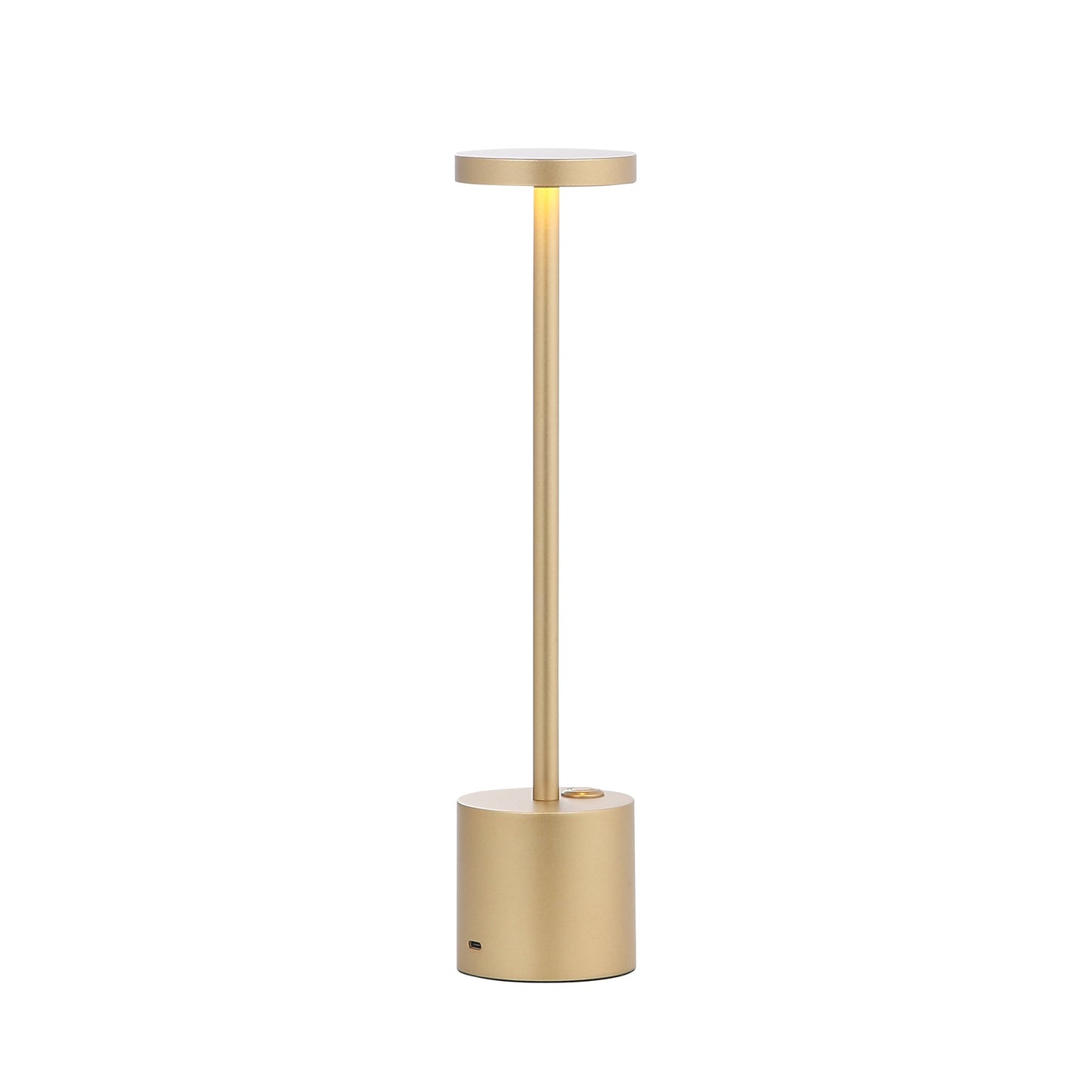 Eksklusiv Bologna LED Trådløs Bordlampe i Messing for Elegant Belysning