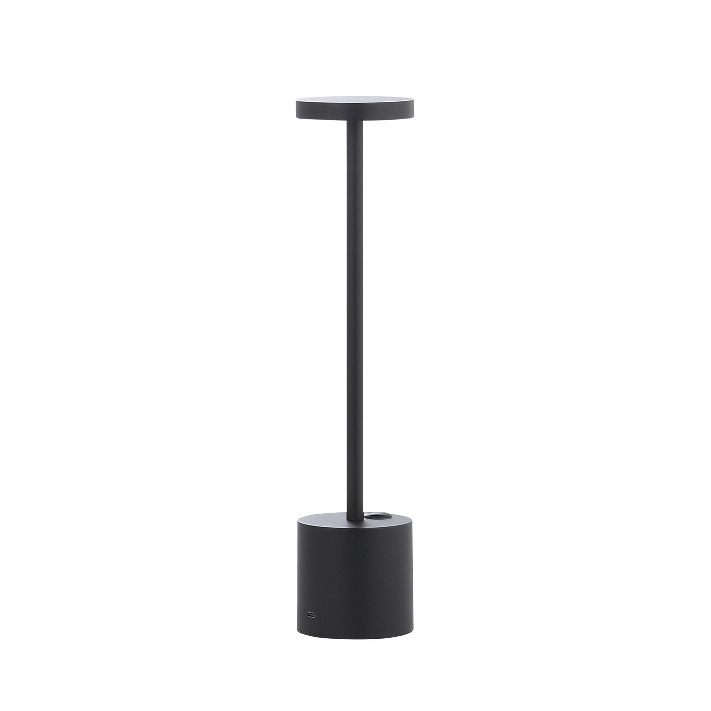Elegant Bologna LED Trådløs Bordlampe i Sleek Sort Design