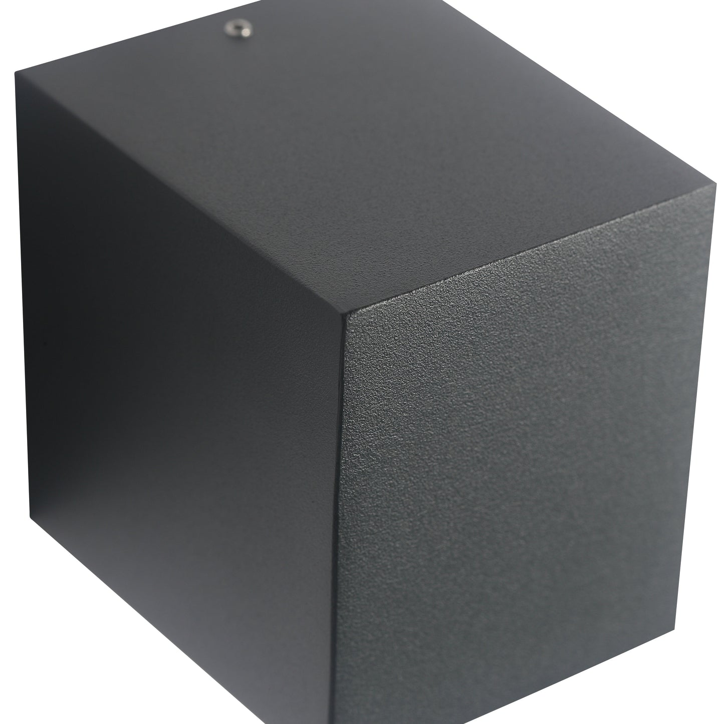 Udendørs LED Væglampe i Sort med Elegant Down Square Design