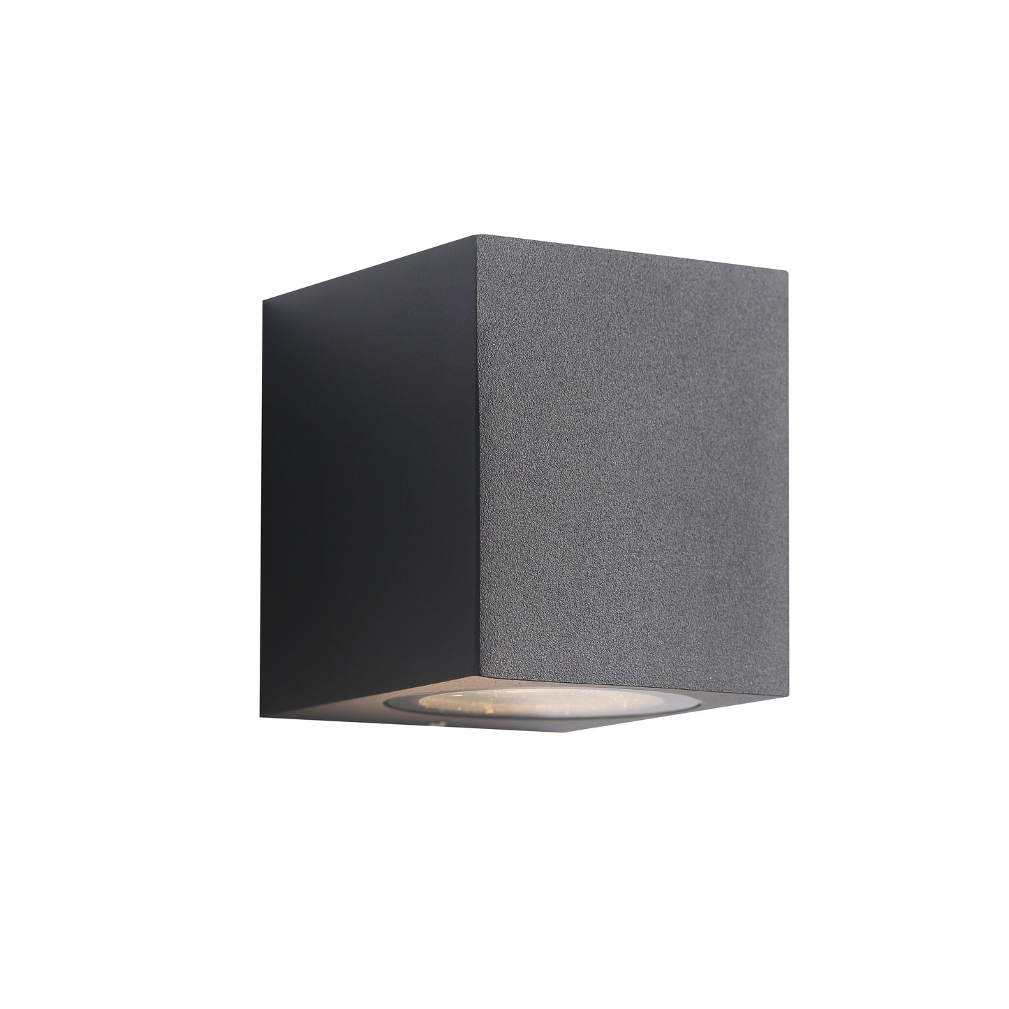 Udendørs LED Væglampe i Sort med Elegant Down Square Design