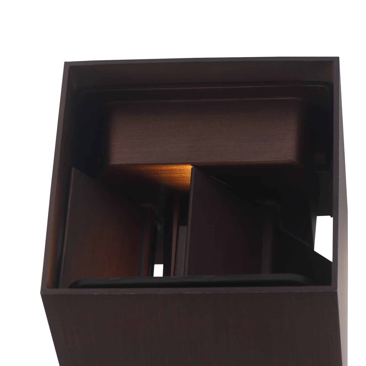 Elegant LED Væglampe IP65 6W til Udendørs Brug i Antique Copper Finish