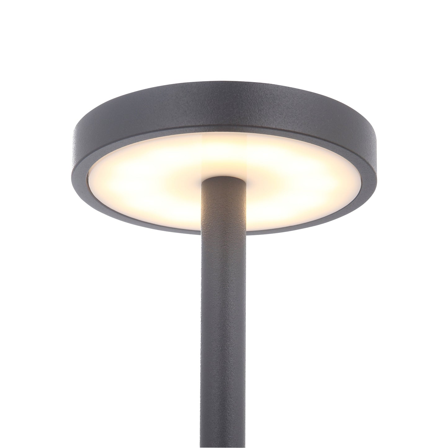 Elegant Bologna LED Trådløs Bordlampe i Sleek Sort Design
