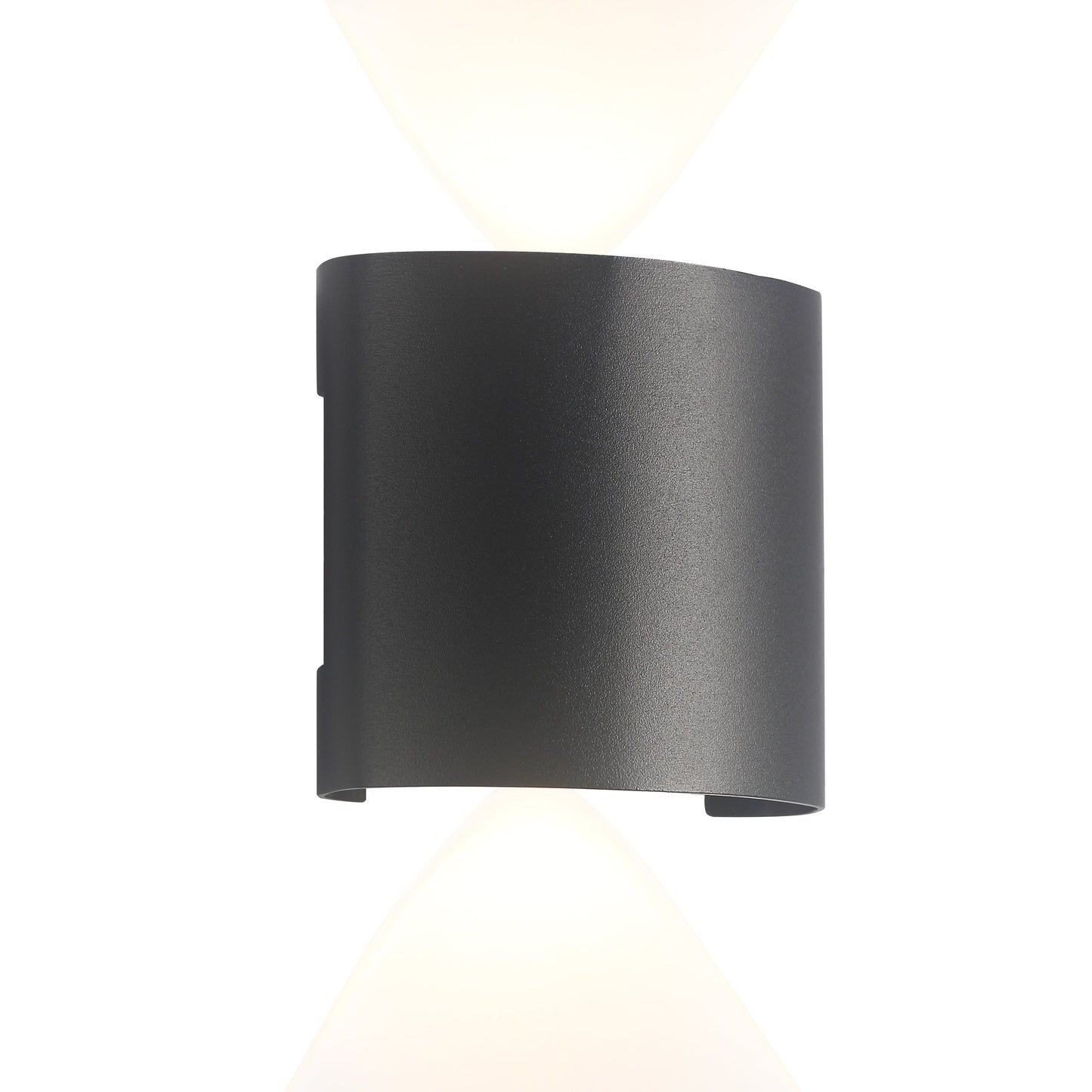 Elegant Ortelo 2W 7cm Væglampe i Stilfuld Sort Design