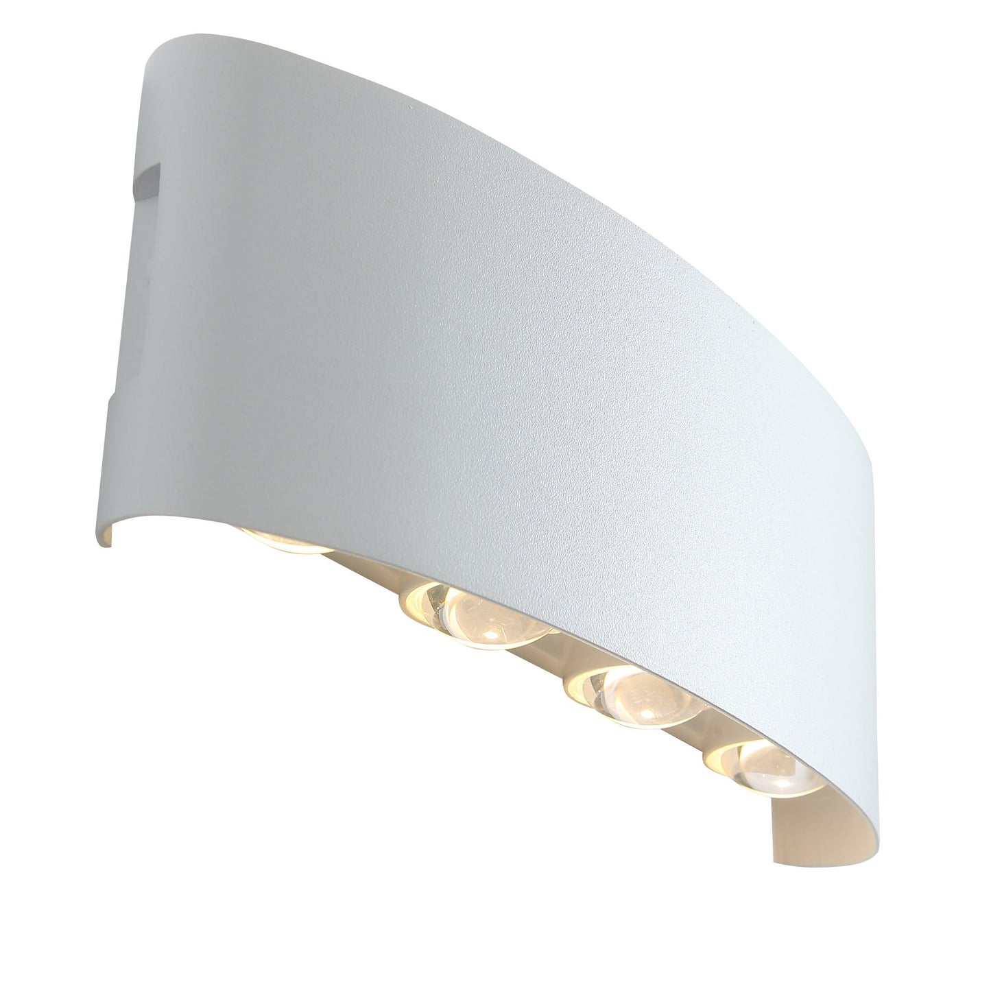 Ortelo 8W 22cm Elegant Væglampe i Hvid for Stilfuld Belysning