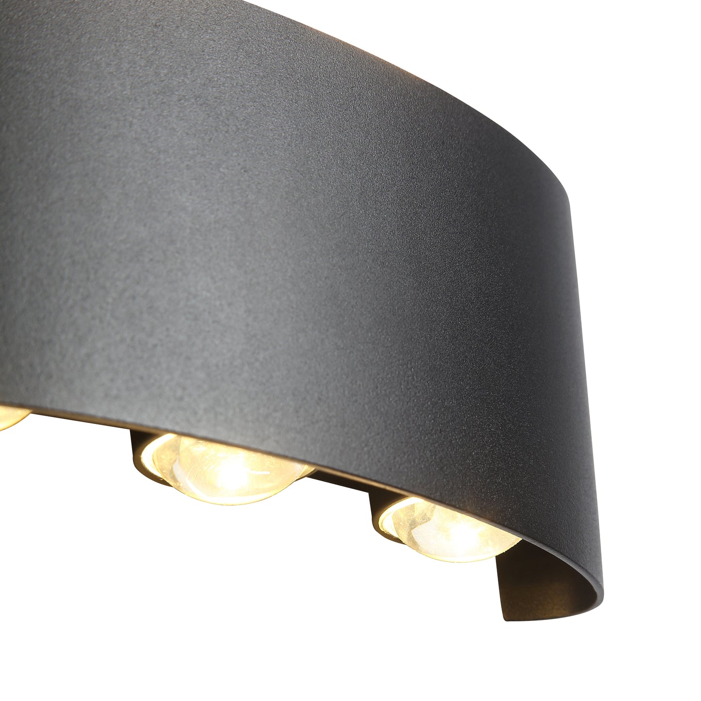 Elegant Ortelo 6W 17cm Sort Væglampe Til En Stilfuld Belysning