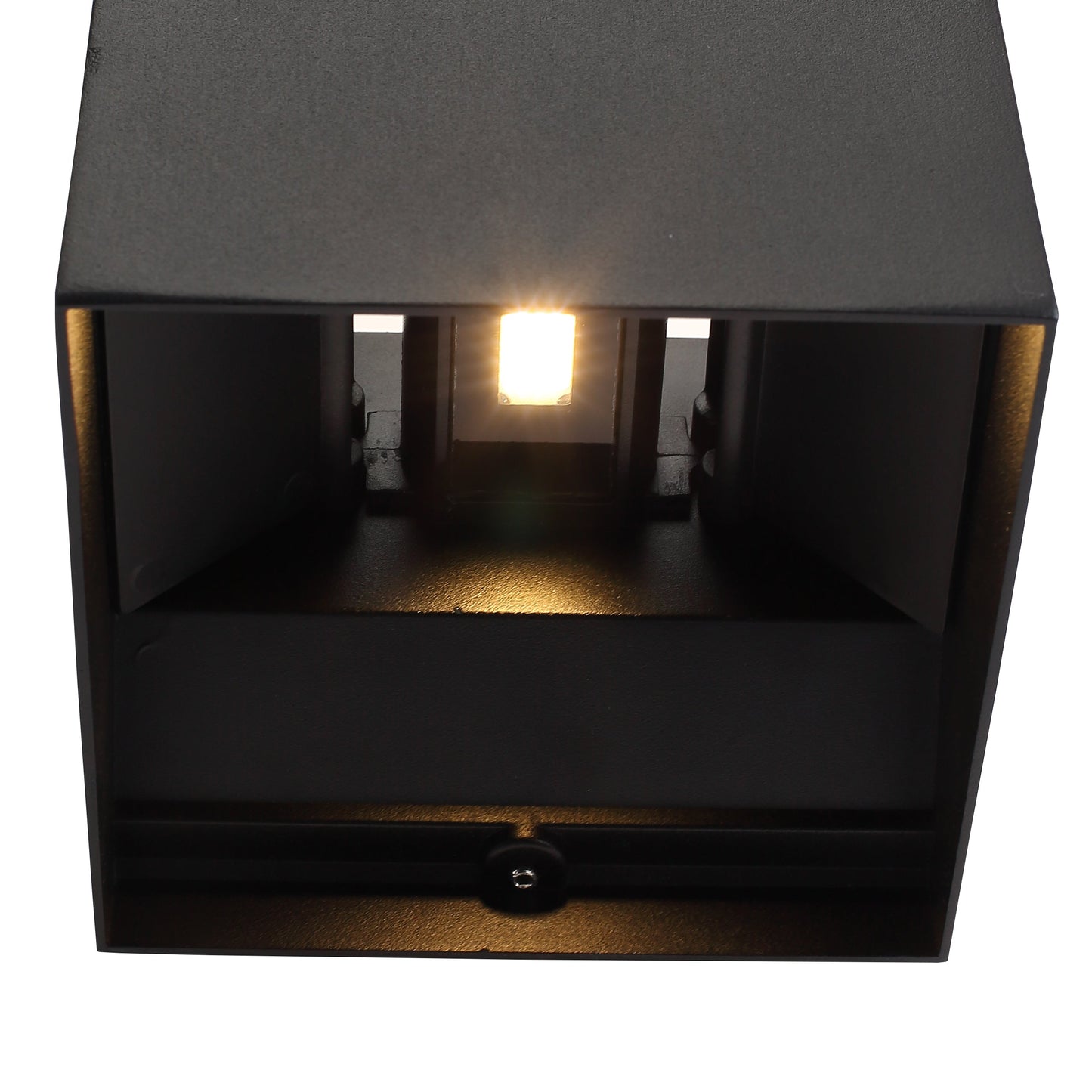 Udendørs LED Væglampe XL IP65 20W – Elegant Sort Perfekt til Udendørsbrug