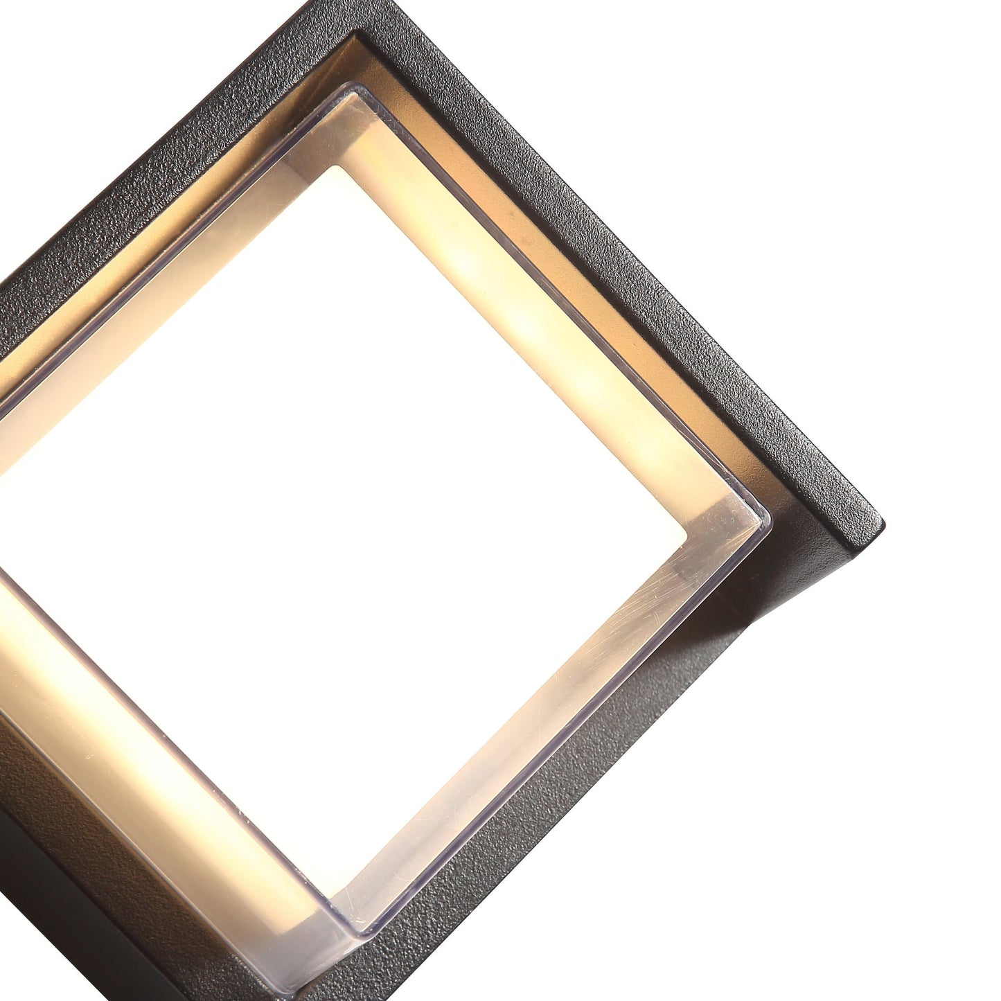 Elegant Square 6W LED Væglampe med IP65 Beskyttelse for Udendørs Brug